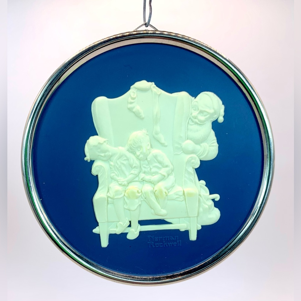 Norman Rockwell “Caught Napping” - Fifth in a Series - Christmas Ornament - 1984